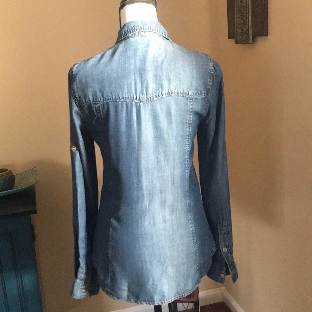 Cloth & Stone Soft Button Up Collared Shirt - Picture 2 of 8